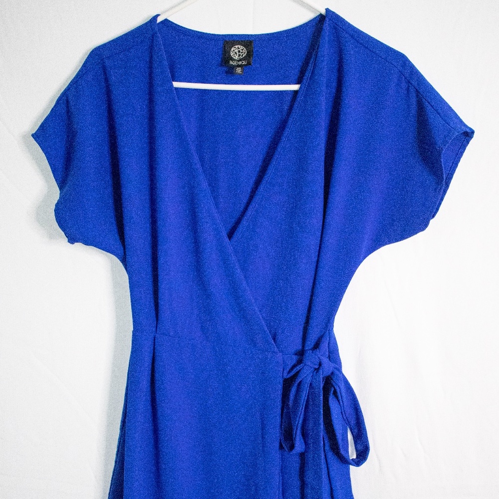 Bobeau blue knee length Xsmall dress